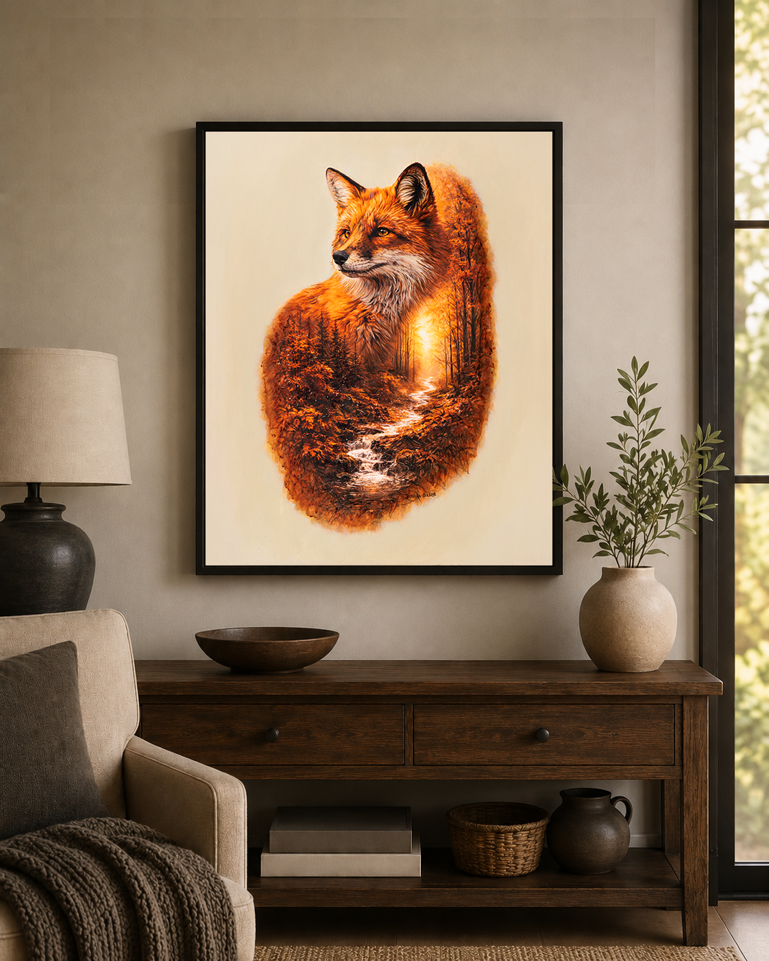 Autumn Fox by Tamara Bolger