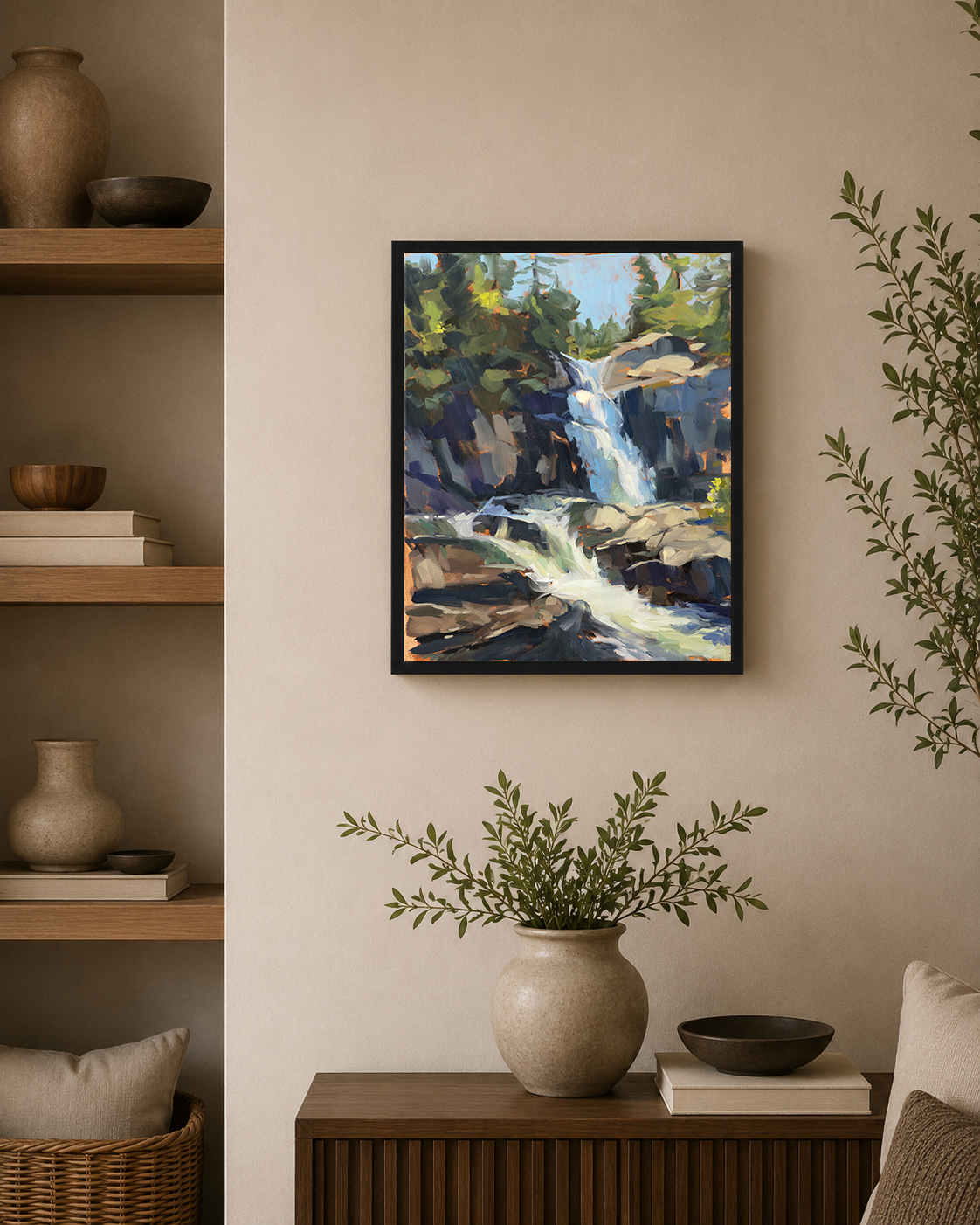 The Rhythm of Falling Water by Thomas Tugnette