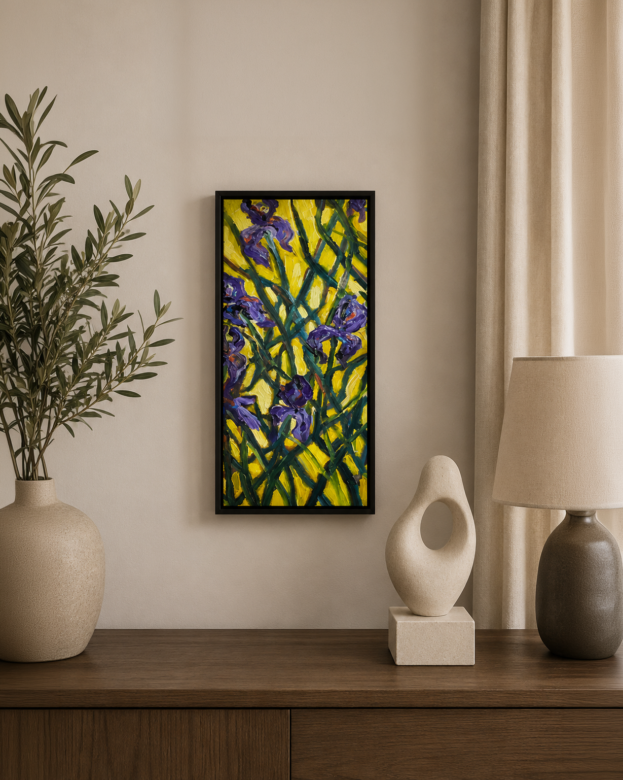 The Iris Garden by Natalie Bohnen-Twiddy