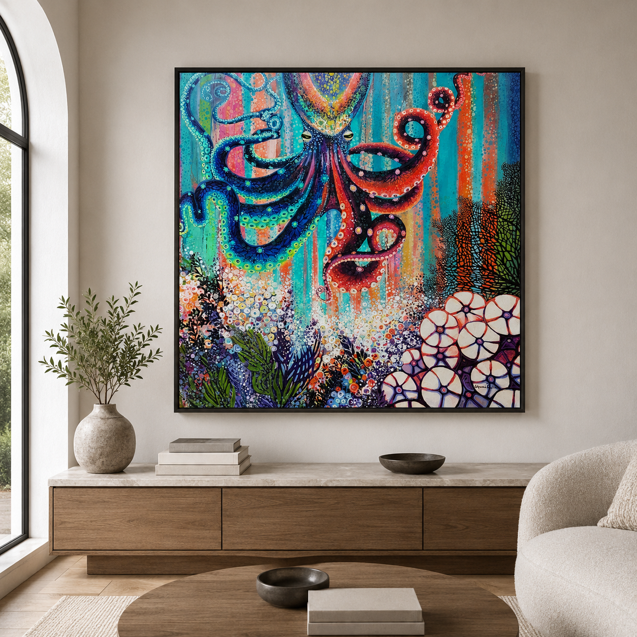 Octopus Garden by Wynne Parkin